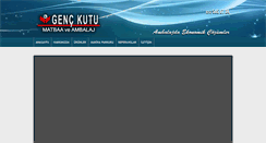 Desktop Screenshot of genckutu.com